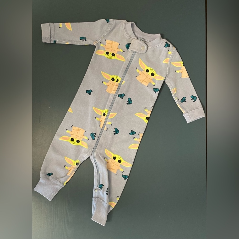 Hanna Andersson Star Wars Zip Sleeper in Organic Cotton
